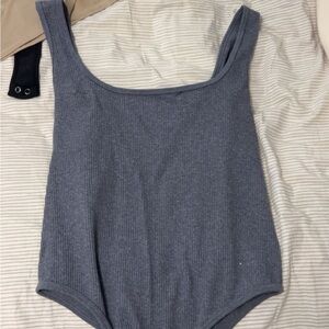 Gray/Blue Women’s Bodysuit
